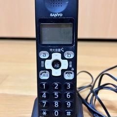SANYO デジタルコードレス留守番電話機TEL-DJ2の画像