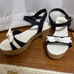 決まりました★美品♡　サンダルLL　貰ってください。