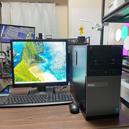 格安 DELL Corei7 メモリ16GB HDD1TB デスクトップPC フルセット キャッシュレス決済対応 全国発送可