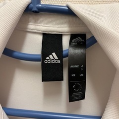 adidas アディダス　ホワイト　 トラックジャケット　ジャージの画像