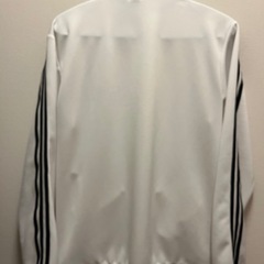 adidas アディダス　ホワイト　 トラックジャケット　ジャージの画像
