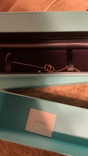 Tiffany ブレスレット　金　新品未使用