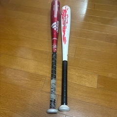 少年野球軟式バット2本