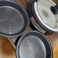 象印 あじまるグリル鍋セットの画像