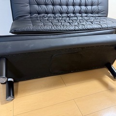 ニトリ ソファーベッド 足置き台 ベンチ付き