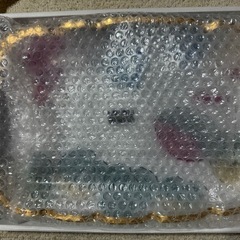 【新品未使用】シクラメンお皿　長角皿　grace collectionの画像