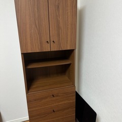 ブラウン　棚　無料