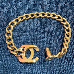 ＊美品＊シャネル CHANEL＊ヴィンテージ＊ココマーク＊チェーンブレスレットの画像