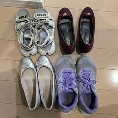 アシックス　靴　サンダル他