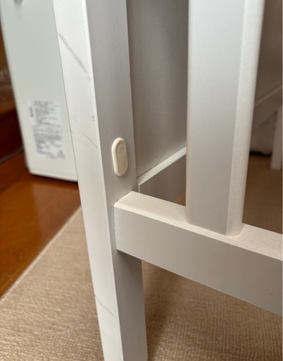 【マットレス・柵カバー付】【お届け要相談】IKEA ベビーベッド