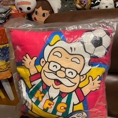 ケンタッキー　レトロ　クッション　当時物