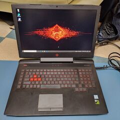 【配送費込】hp製17.3型ノートパソコン OMEN 17-an012TX　パフォーマンスプロモデル