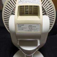 お取引中　SHARP  プラズマクラスター扇風機  PJ-B2CS　色：ホワイト（難あり）の画像