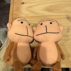 もんすけ　HBC ぬいぐるみ　2体　美品