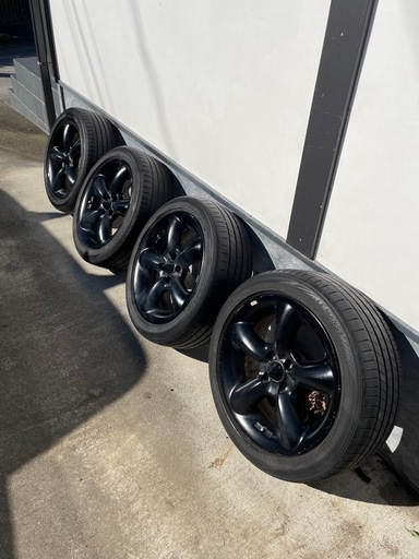 ワーク　WORK グッカーズ　17 7J 205/50 4H PCD100 自家塗装　ガリキズ無し