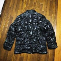 レディース Mサイズ ダウンジャケット 黒の画像
