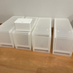  【取り引き中】無印良品　収納ケース　ポリプロピレン　