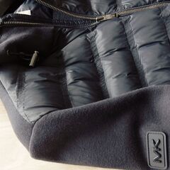 MICHAEL KORS  ライトジャケットフードつき 　ユニセックス　濃紺　新品　XS（日本S~Ｍ）の画像