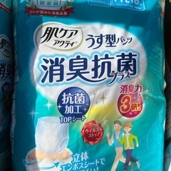 オムツ　大人　肌ケア　アクティうす型パンツの画像