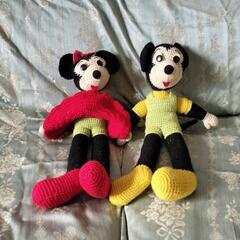 手作りミッキー＆ミニーの画像