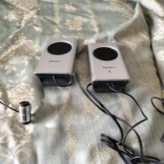Sony アクティブスピーカー＆audiotechnica ピンマイク