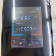 二酸化炭素　濃度計　地下室　密閉空間に！の画像
