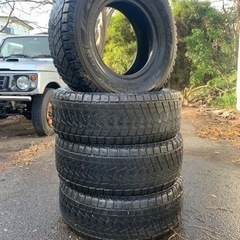 [0円］265/70R15 スタッドレス ジャンク