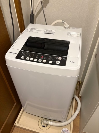 ハイセンス洗濯機2019年製