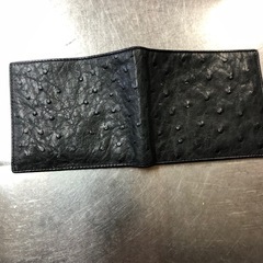 新品オーストリッチ札入れの画像