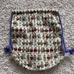 キャラクター柄体操服袋・お着替え袋　手作り　ハンドメイド　38×42の画像