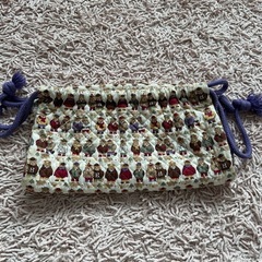 キャラクター柄体操服袋・お着替え袋　手作り　ハンドメイド　38×42の画像