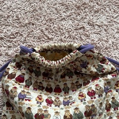 キャラクター柄体操服袋・お着替え袋　手作り　ハンドメイド　38×42の画像