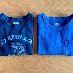 子供服 サイズ100 ロンT 長袖Tシャツ 2枚セットの画像
