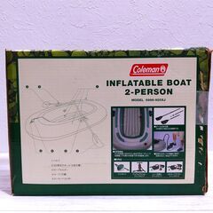 【成約済】『未使用品』Coleman コールマン/２人乗り用ボート/インフレータブル ボート/アウトドア/MODEL 5998-920XJ/C0DY0204の画像