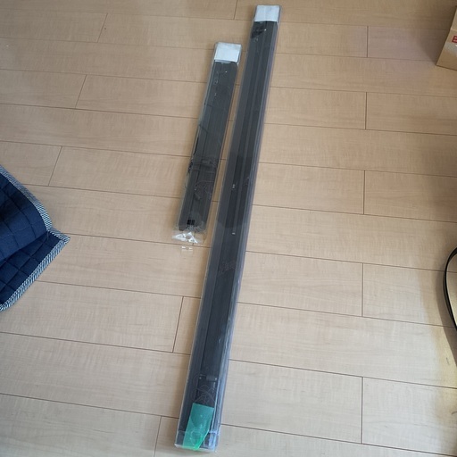 2本セット　ブラインド　ブラウン木目調
