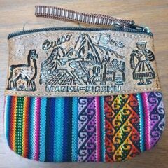 《譲渡終了》ペルー土産のコインケースの画像