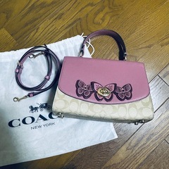 
COACH ハンドバンク　ショルダーバック