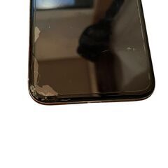 iPhone X シルバー 【ジャンク品】64GB ソフトバンク 【SIMロック】なし リセット済　画面割れの画像