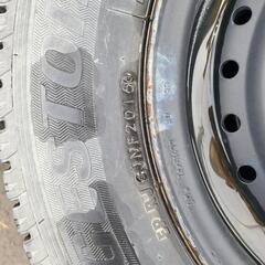 値下げ　175 R14 8P　BS  ブリザック　鉄ホイールタイヤ4本　トラック　タウンエースの画像