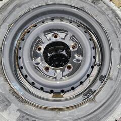 値下げ　175 R14 8P　BS  ブリザック　鉄ホイールタイ...