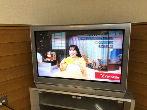 【激レア動作品】東芝　地デジ対応ハイビジョン平面ブラウン管テレビ DIGITAL FACE　36D4000　2003年製