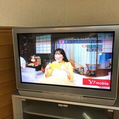 【激レア動作品】東芝　地デジ対応ハイビジョン平面ブラウン管テレビ DIGITAL FACE　36D4000　2003年製の画像