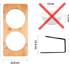 ペット用食器スタンドの画像