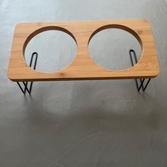 ペット用食器スタンド