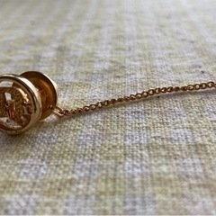 ケース無し　ディオール　タイタックピン（ゴールド）の画像