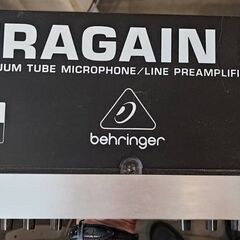 マイクプリアンプ　ベリンガーULTRAGAIN PRO MIC2200の画像