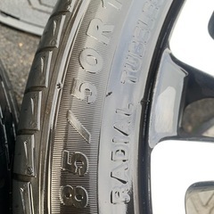 フォルクスワーゲンUP!アルミホイールの画像