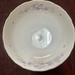 【最終値下げ】宇野千代　深皿　桜の模様の画像