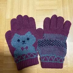 キッズ　手袋　ニットの画像