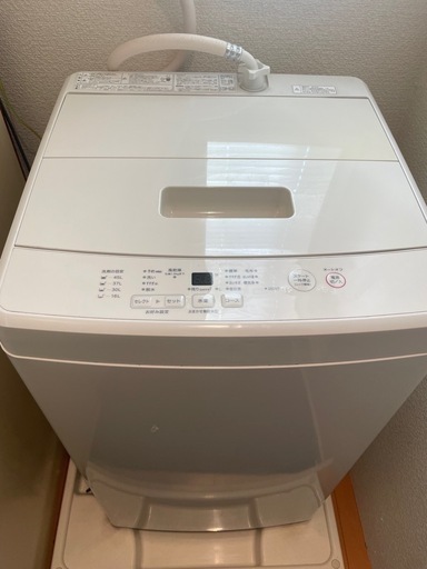 無印良品　5.0kg洗濯機 MJ-W50A 2019年
